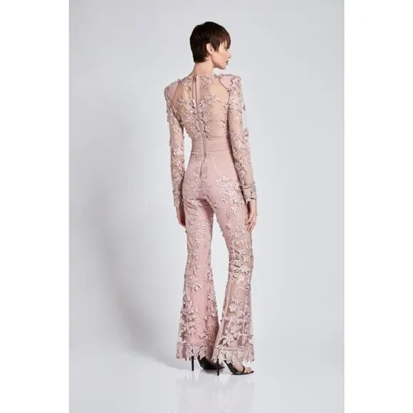 Zhivago THE BLACK PARADE JUMPSUIT pink US8 - Picture 3 of 9